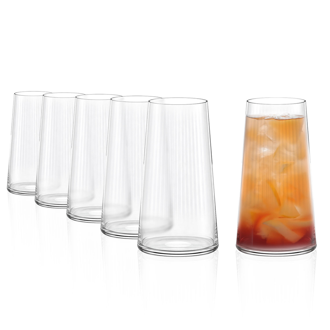 6 Symphony long drink tumblers 460ml - Stölzle Lausitz - 5602737104935