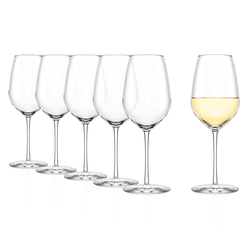 6 Copos Fino vinho branco 451ml - Stölzle Lausitz - 5602737104973