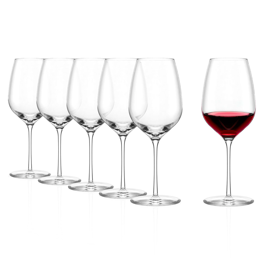 6 copos Fino vinho tinto 545ml - St÷lzle Lausitz - 5602737104980