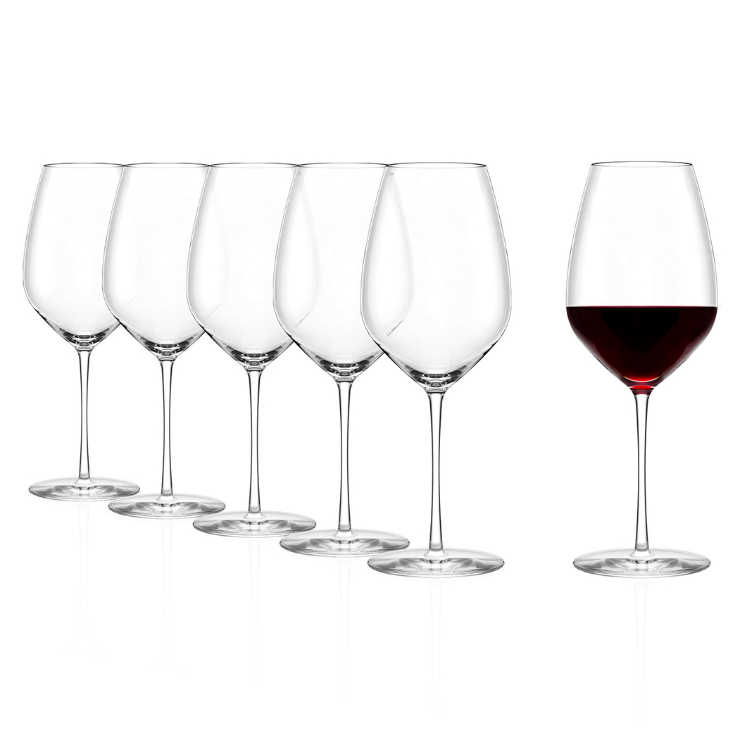 6 Copo Fino Bordeaux 656ml - Stölzle Lausitz - 5602737104997