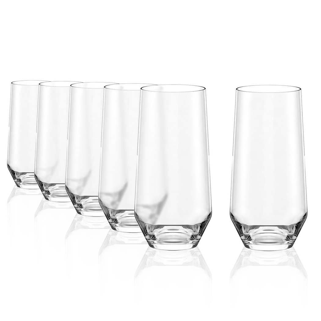 6 Copos long drink Quatrophil 390ml