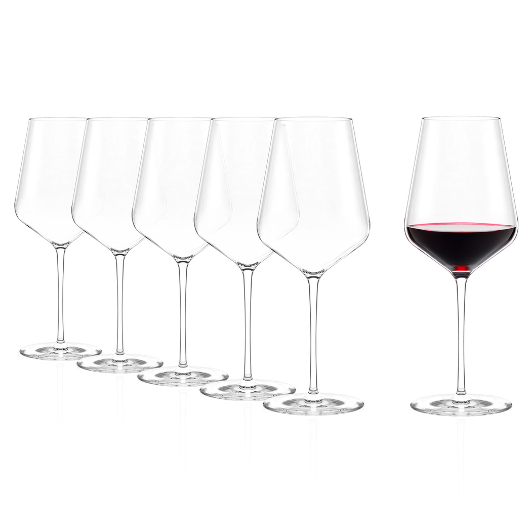 6 Copos de Vinho Bordeaux STARlight 675 ml - St÷lzle Lausitz - 5602737107240