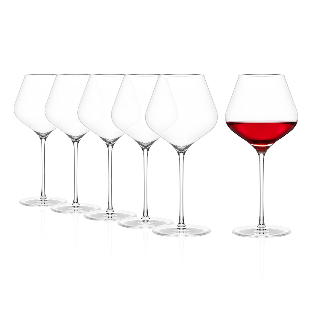 6 Copos Q1 Burgundy Grand Cru 870ml - Stölzle Lausitz - 5602737107264