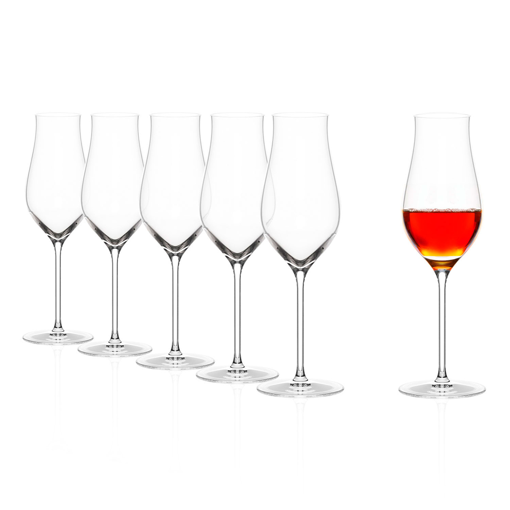 6 Copos Q1 para vinhos fortificados 180 ml - St÷lzle Lausitz - 5602737107349