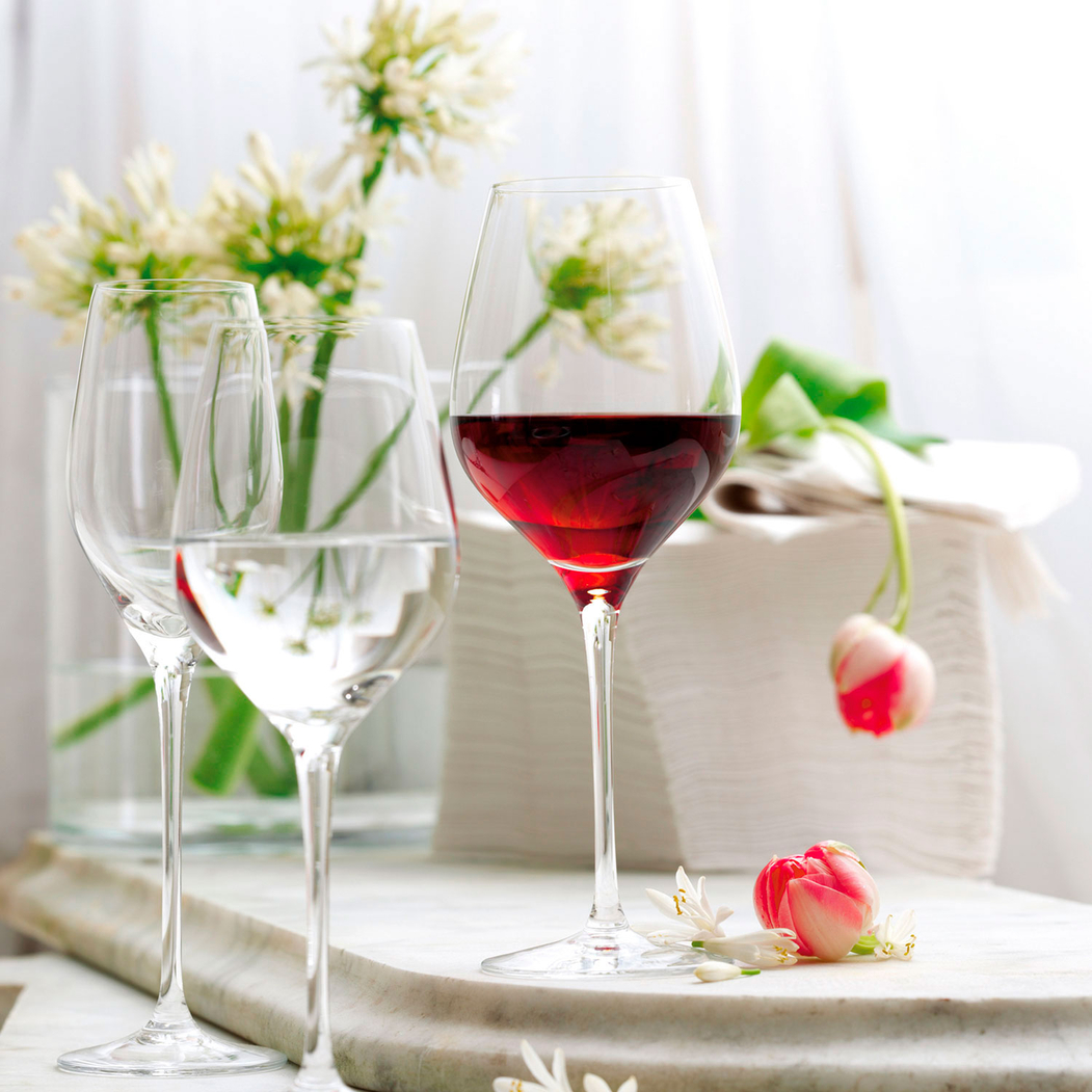 6 Copos de Vinho Tinto Exquisit Royal 480ml, Cristal Fino para Momentos Únicos - Stölzle Lausitz - 5602737107486