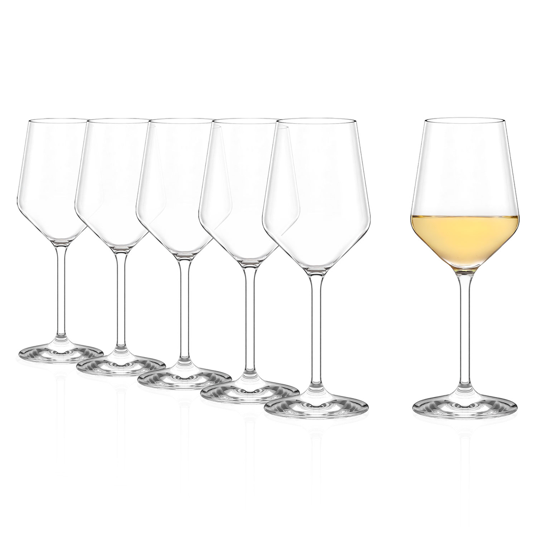 6 Cálices Revolution Vinho Branco 365 ml