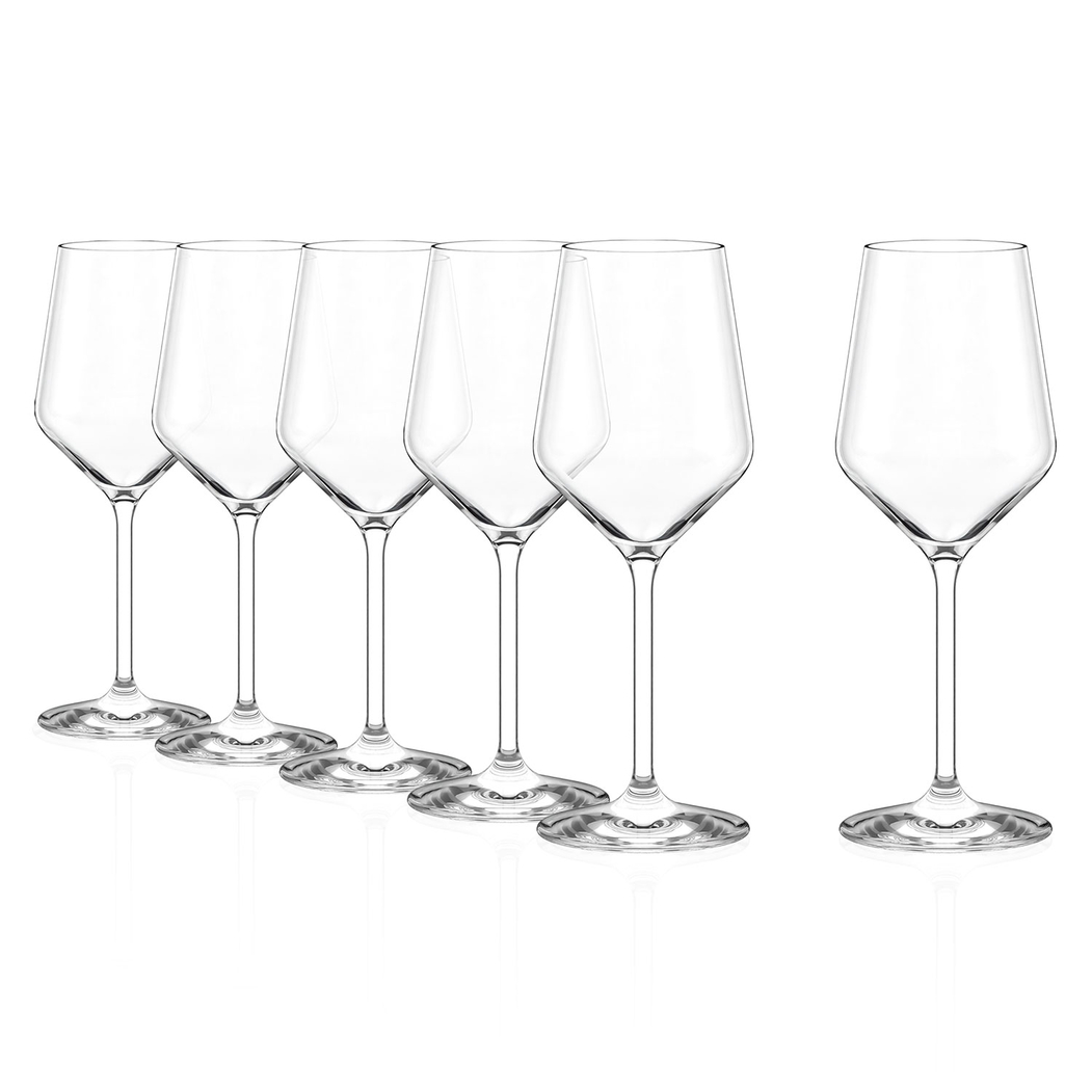 6 Revolution White Wine Glasses 365 ml - Stölzle Lausitz - 5602737108391