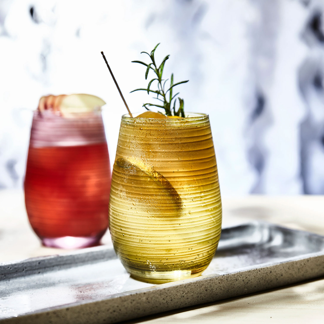 6 Copos Twister âmbar 470 ml - Stölzle Lausitz - 5602737108810