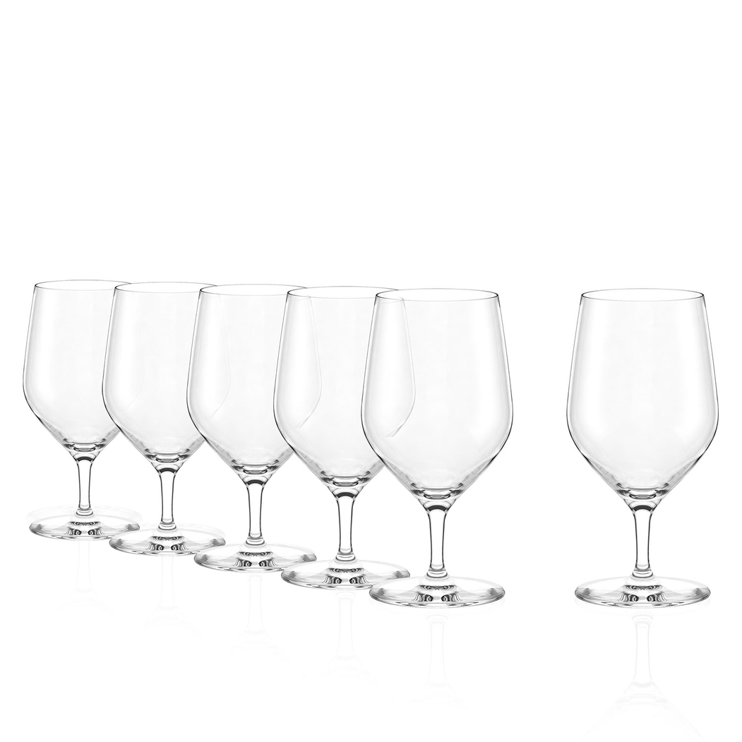 6 Water Goblets Ultra 450 ml - Stölzle Lausitz - 5602737109053