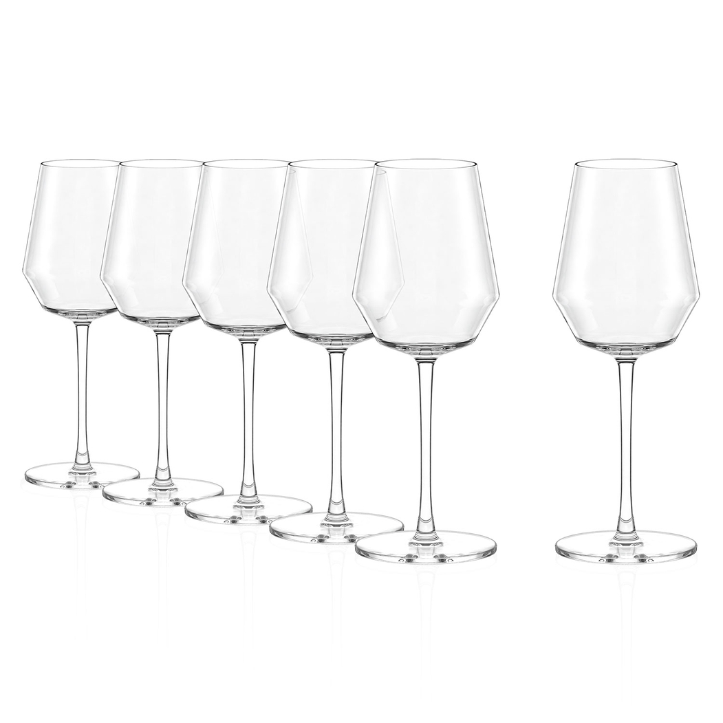 6 Celestia White Wine Glasses 380 ml, Crystalline Glass - Stölzle Lausitz - 5602737112596