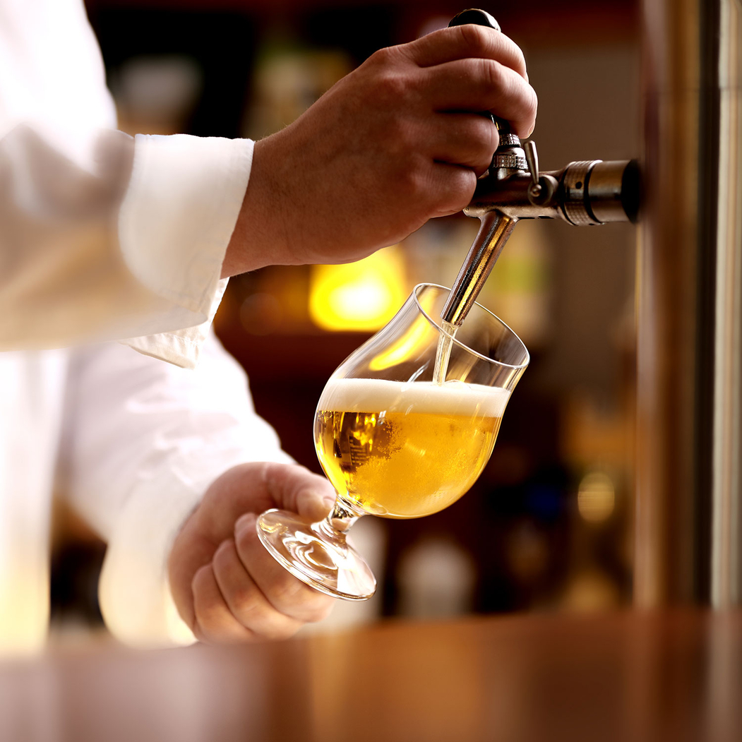 Tulip Beer Glass 500ml Crystal - Perfect for Belgian Blonde & Brune Beers - Stölzle Lausitz - 4012632219428