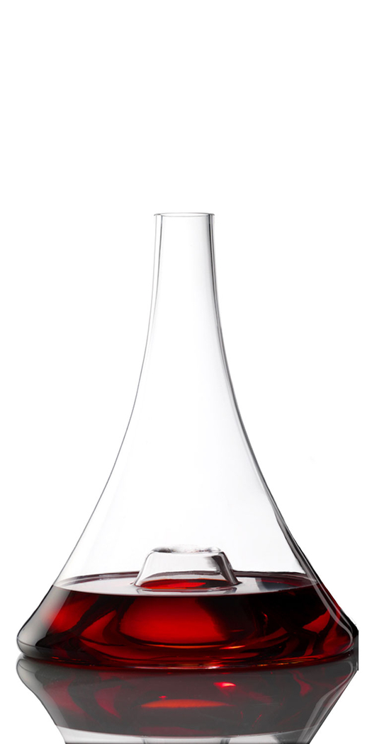Erebus Vulkanos 1.5L Crystal Decanter - Elegant design with ergonomic handle - Stölzle Lausitz - 4012632109422