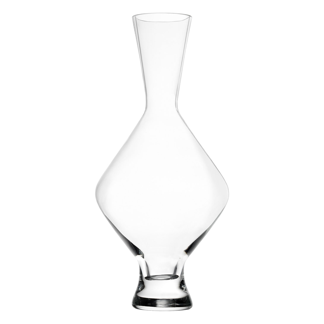 Dancing Vulkanos 750ml crystal decanter with stand - elegant wine serving design - Stölzle Lausitz - 4012632252784
