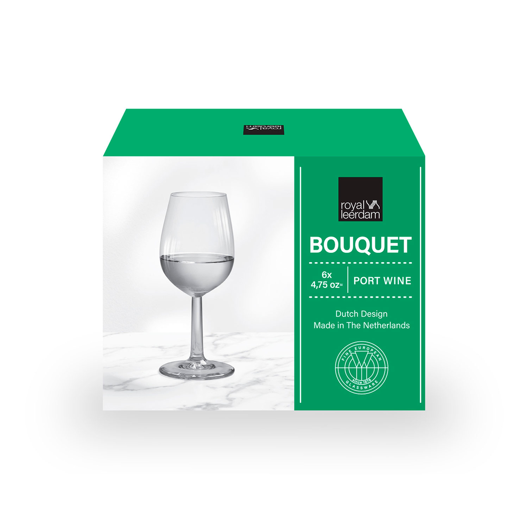 Copo Bouquet Vinho do Porto 140ml - Leerdam Crisal Glass - 8710964536072