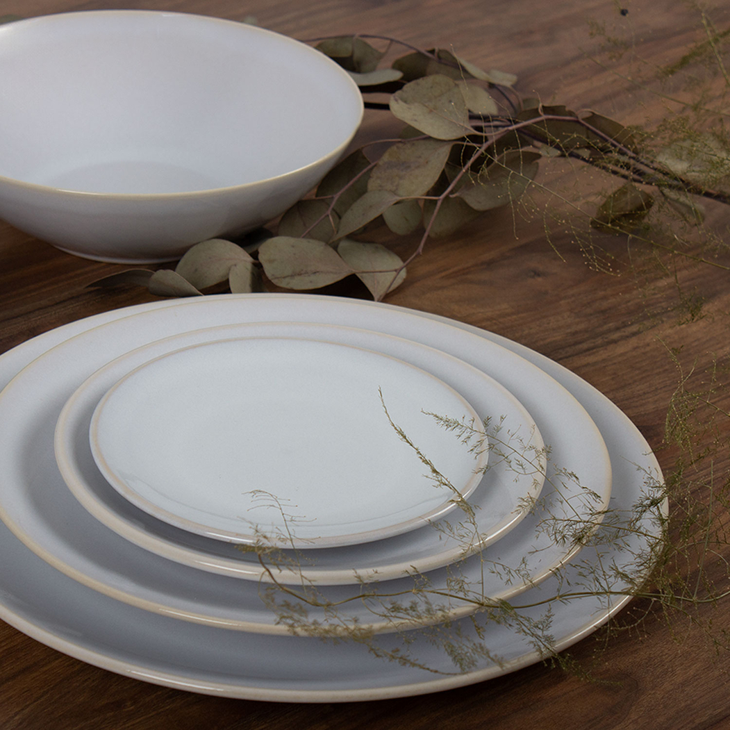Pure Charger Plate 32cm, reinforced Stoneware - Servotel - 5602737099477