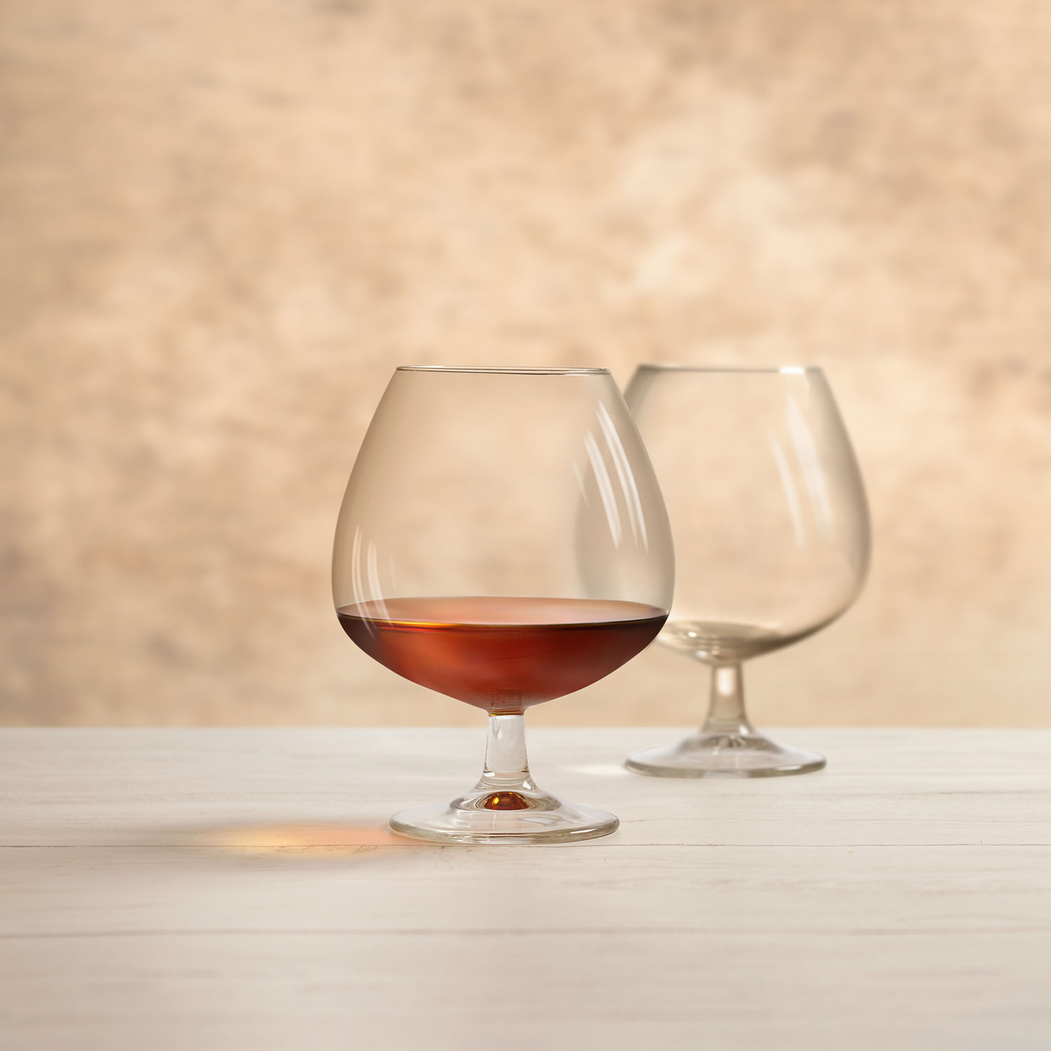 2 Brandy glasses Special Spirits Brandy 800ml - Servotel - 5602737006673