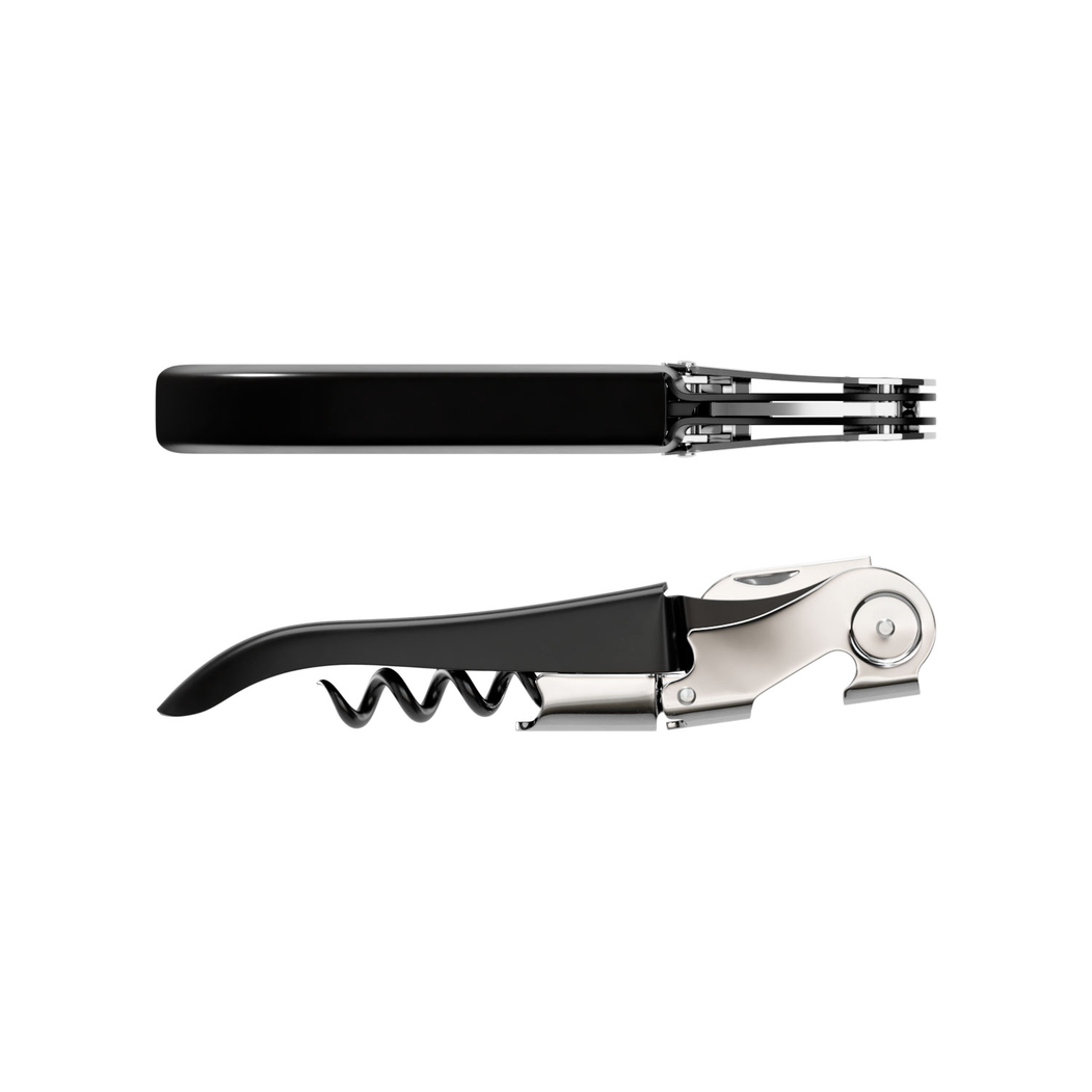 Double lever Corkscrew, Black - Koala - 8436040964385