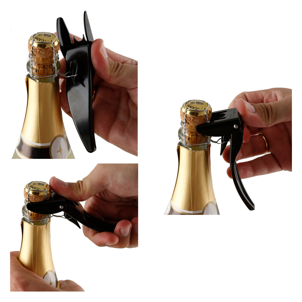 Saca-rolhas Garrafas Champanhe - Koala - 8436040961223