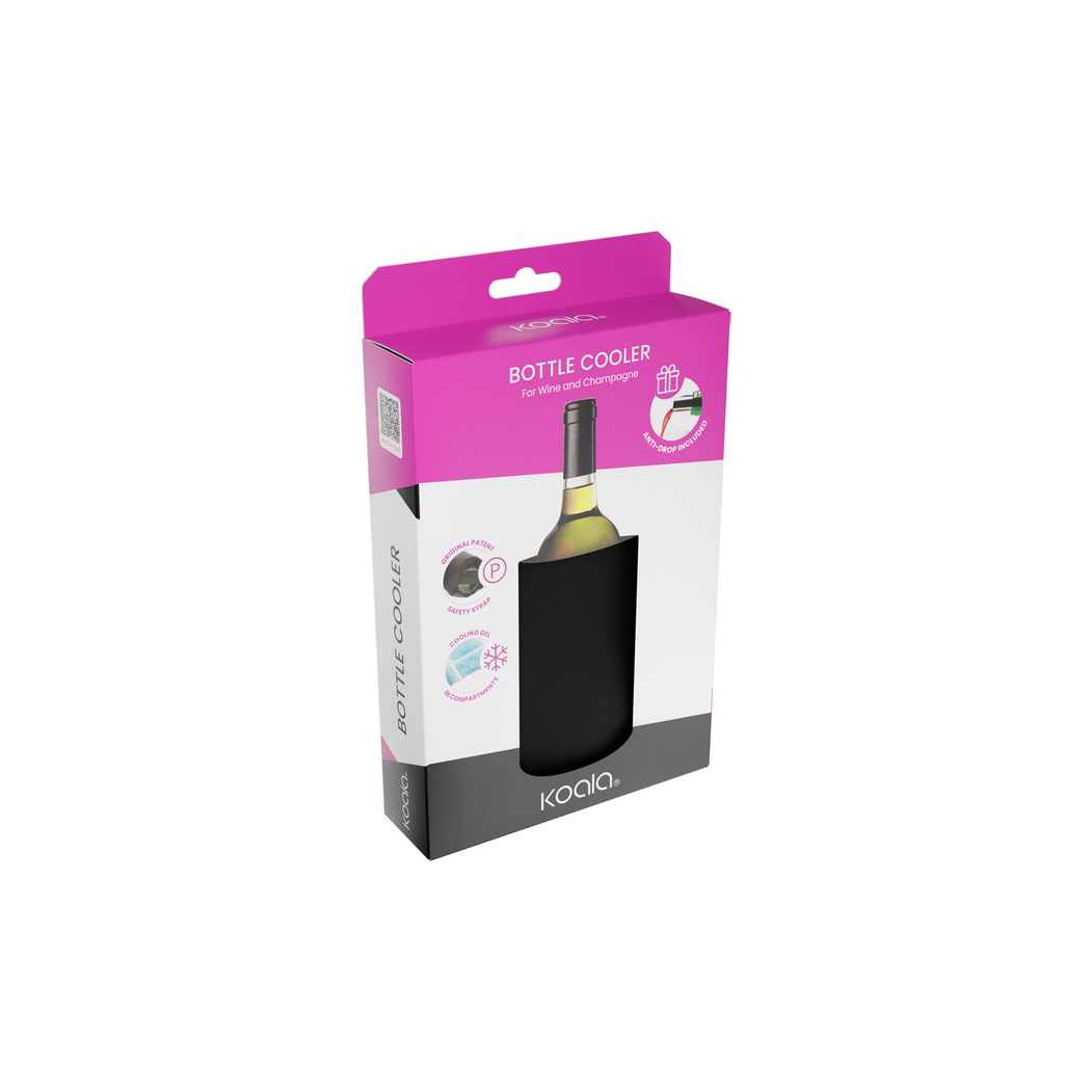 Cooler Sleeve with 4 layer insulation, Black - Koala - 8436040962800