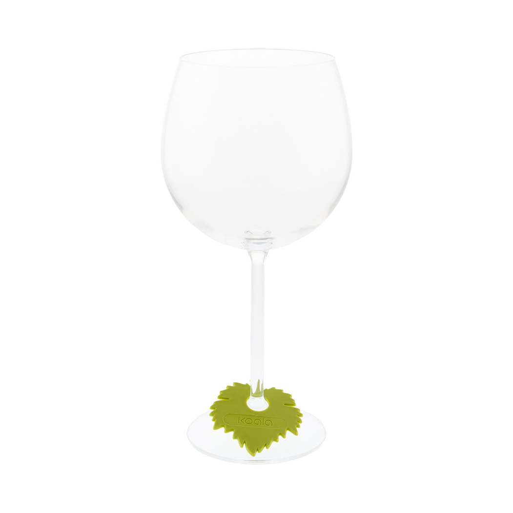 6 Markers Leaf for cups, Silicone - Koala - 8436040966303