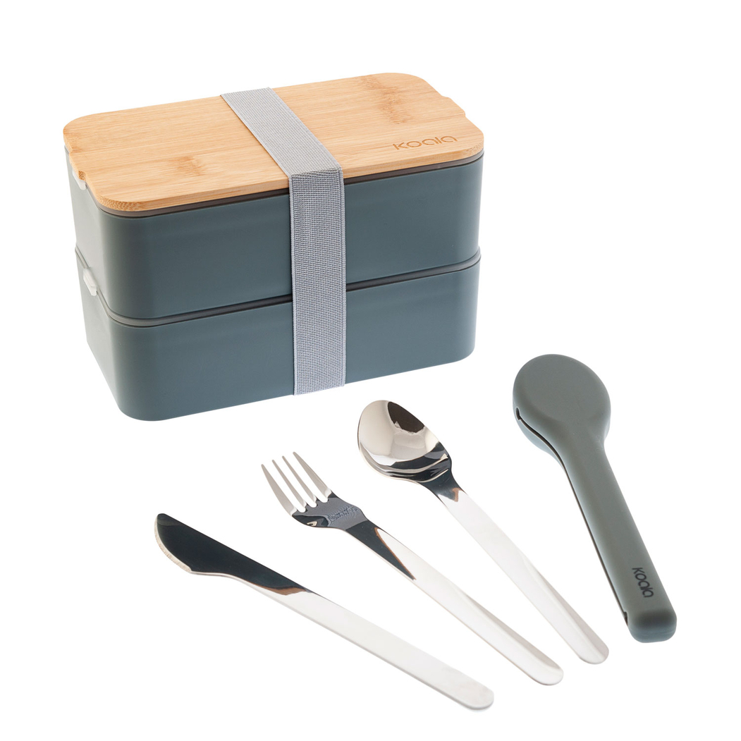 Travel cutlery set with case - Koala - 8436588398659