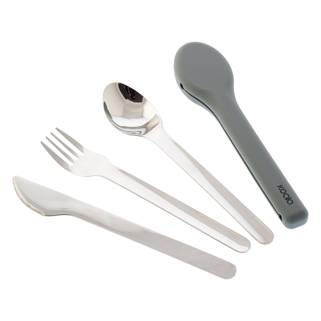Travel cutlery set with case - Koala - 8436588398659
