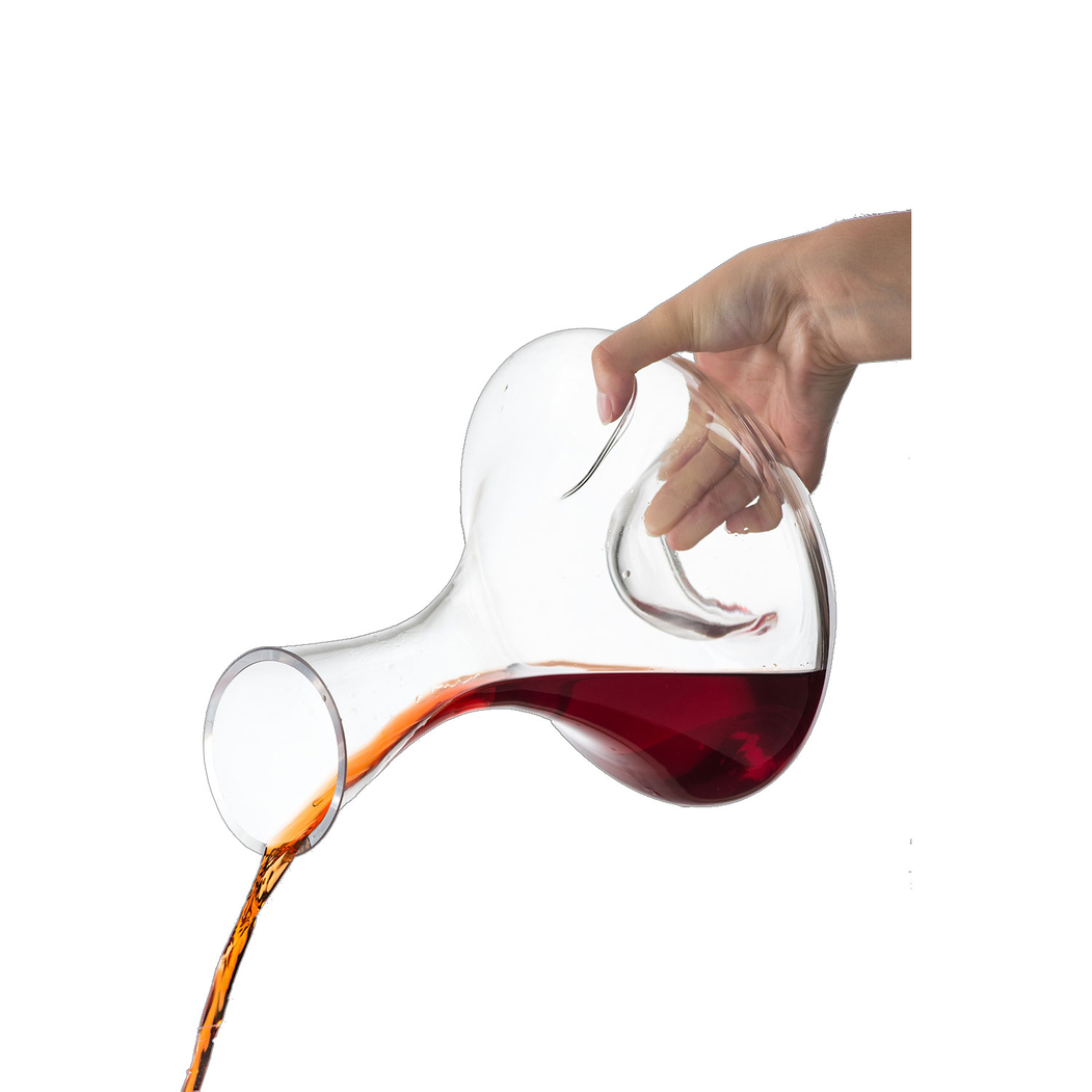 2L Crystal Decanter, Perfect for aerating & oxygenating wine - Servotel - 5602737058030